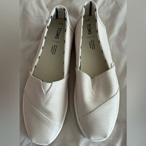 Toms Alpargata Cupsole natural slip-ons Women’s size 11